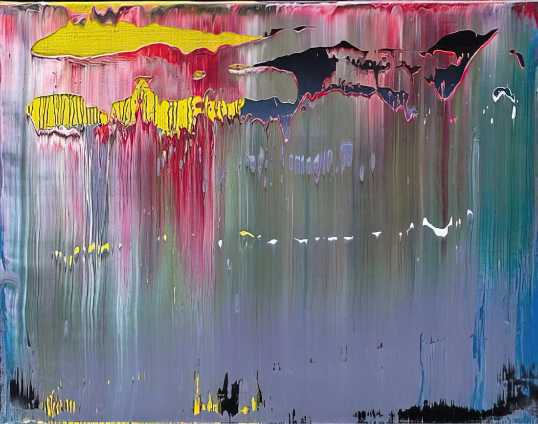 Gerhard Richter: 40 Years of Painting and the Evolution of a Master - ABSTRACT PICTURE by Gerhard Richter