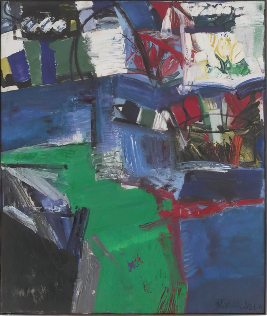 Grace Hartigan: The Artist Who Defied Abstract Expressionism - SHINNECOCK CANAL 1957 by Grace Hartigan