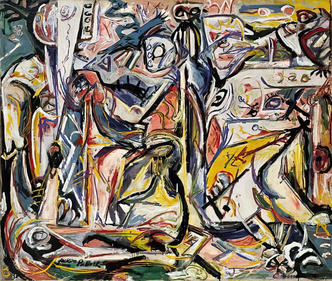 Greenberg on Pollock: How Clement Greenberg Defined Jackson Pollock's Legacy - CIRCUMCISION JANUARY 1946 1 by Jackson Pollock
