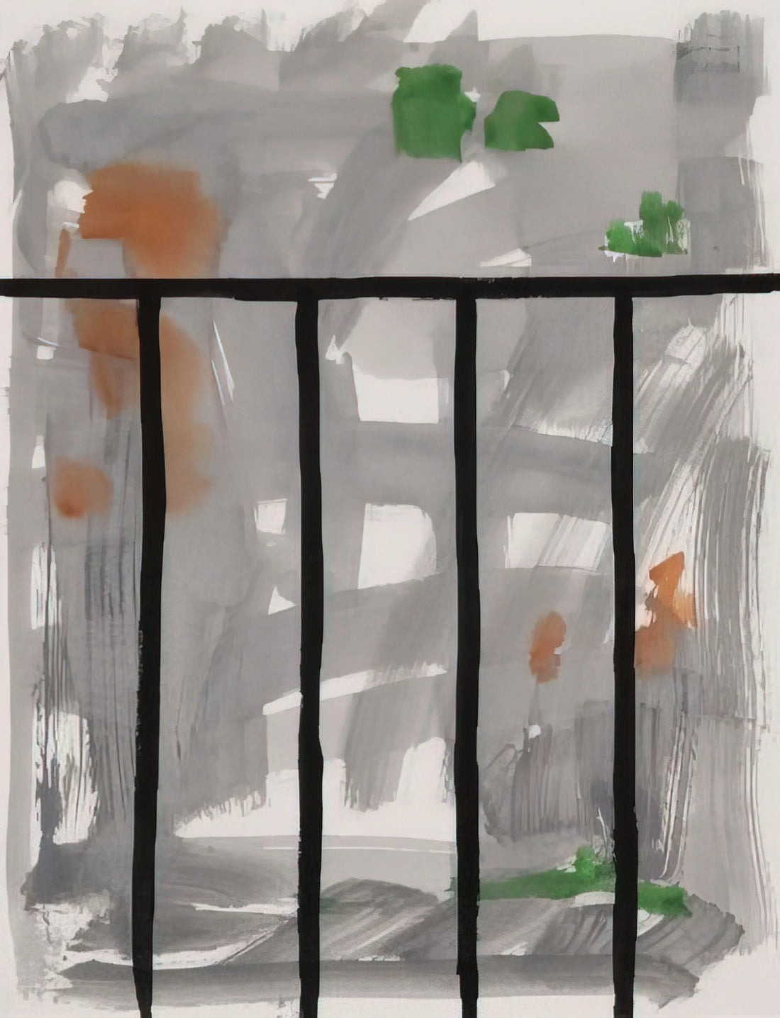 Günther Förg: The German Artist Who Redefined Abstraction and Minimalism - Untitled - 2000 by Gunther Forg