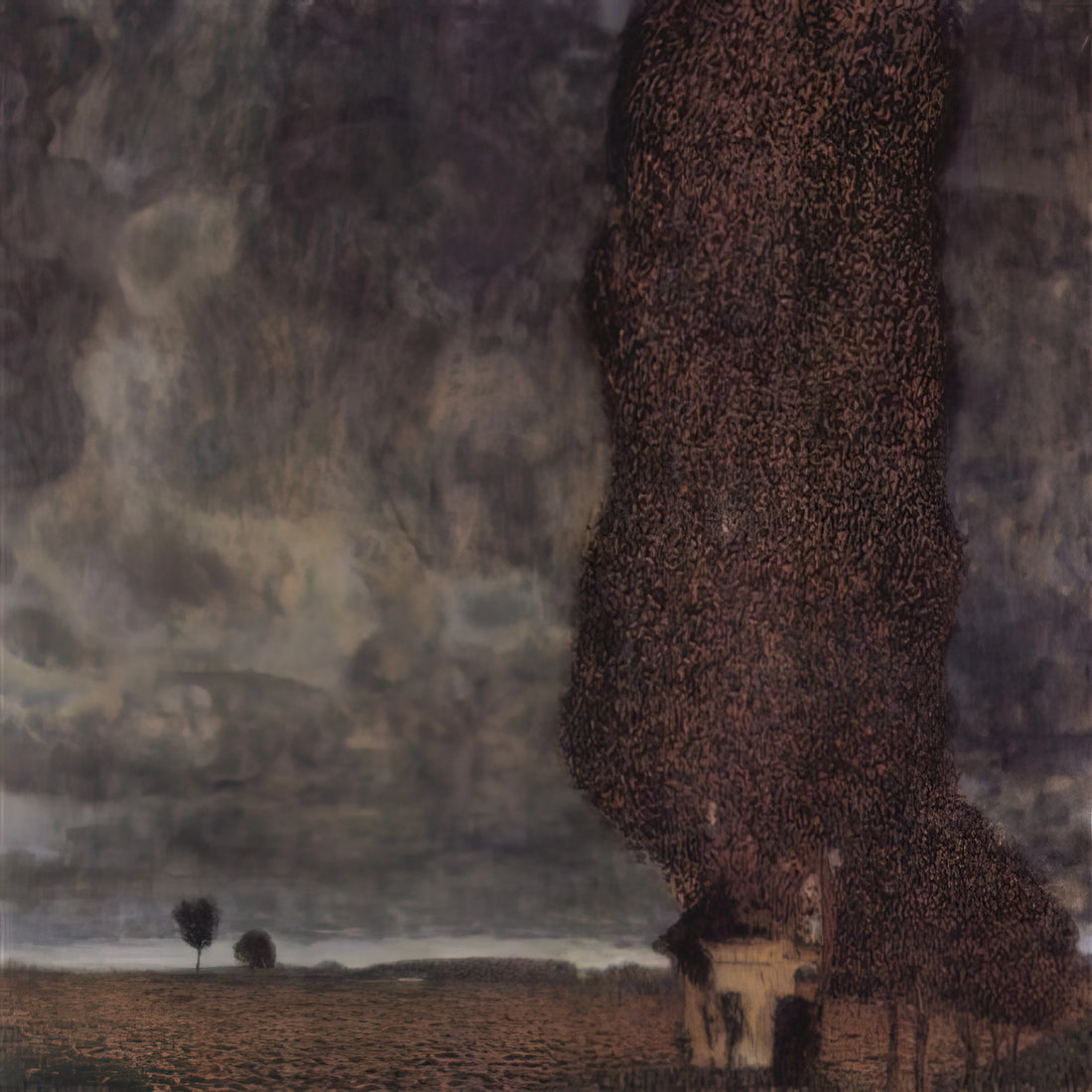 Gustav Klimt in Motion: Capturing the Dynamic Energy of Vienna's Golden Master - THE BIG POPLAR II 1903 by Gustav Klimt