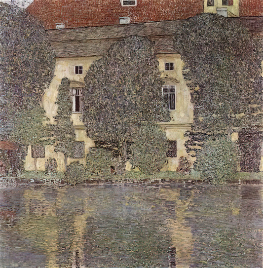 Gustave Moreau's Pietà: A Symbolist Masterpiece of Mystical Devotion - THE SCHLOSS KAMMER ON THE ATTERSEE III 1910 by Gustav Klimt