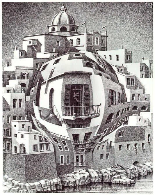 Hans Caspar Escher: The Architectural Visionary Behind the Escher Legacy - BALCONY by MC Escher