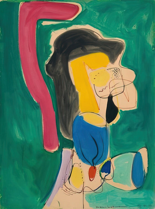 Hans Hofmann Paintings: The Abstract Expressionist Pioneer's Vibrant Legacy - The Mannequin by Hans Hofmann