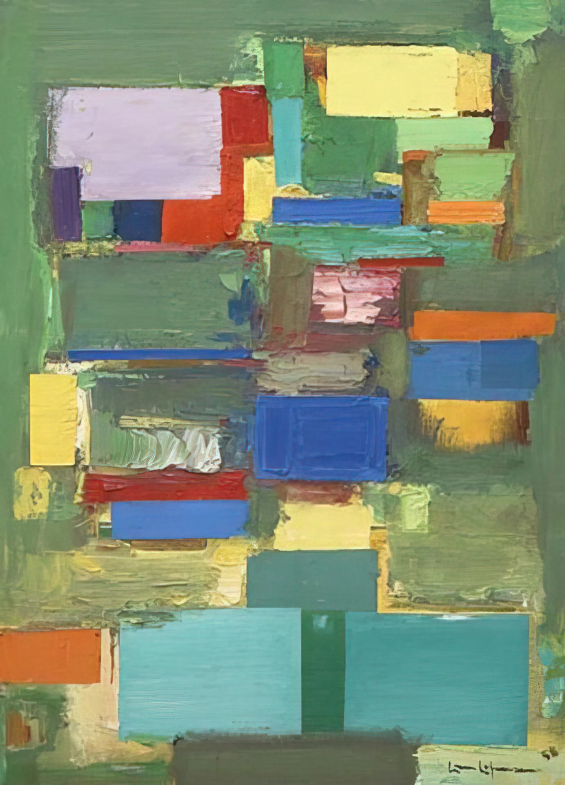Hans Hofmann: The Visionary Painter Who Bridged European Modernism and American Abstraction - Morning Mist by Hans Hofmann