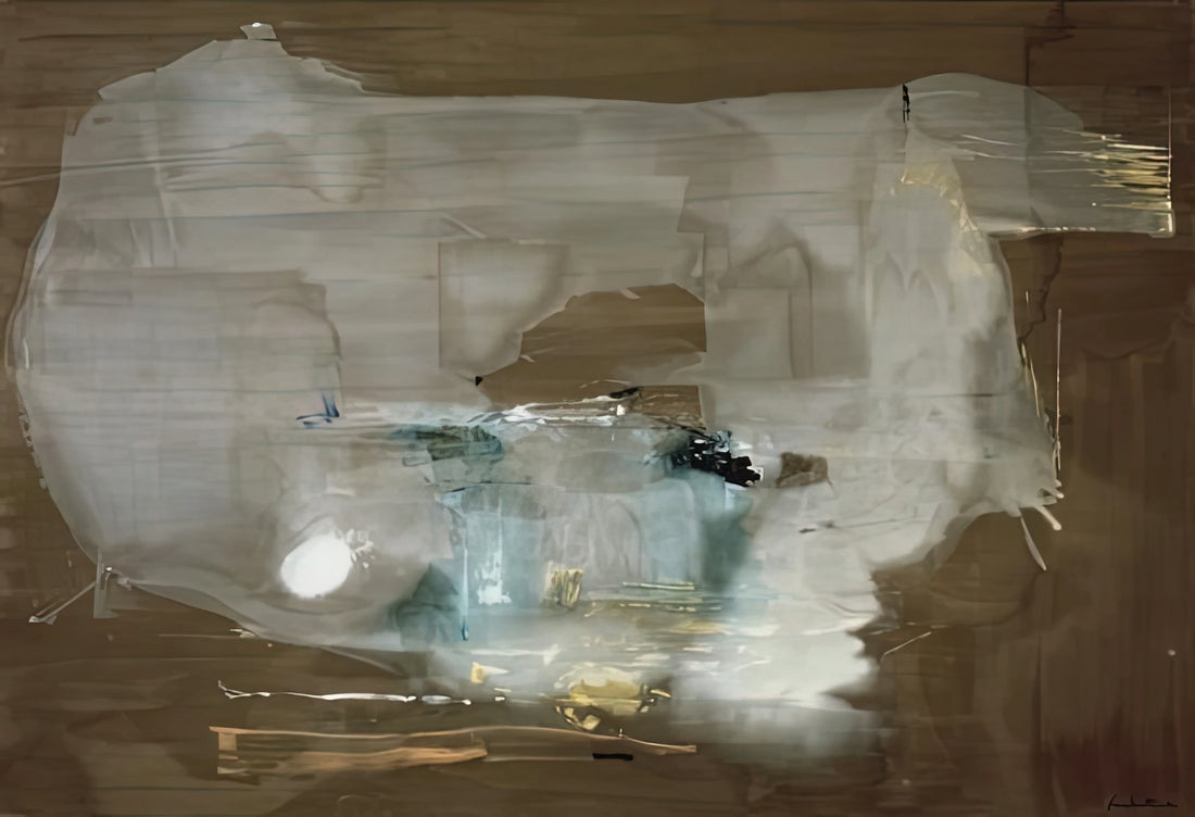 Helen Frankenthaler Art: The Soak-Stain Pioneer Who Redefined Abstract Expressionism - M, 1977- by Helen Frankenthaler