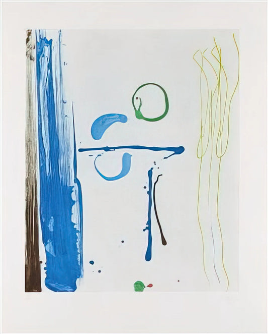 Helen Frankenthaler Woodblock Prints: The Soak-Stain Revolution in Printmaking - Sunshine After Rain - 1987 by Helen Frankenthaler