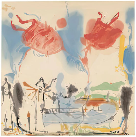 Helen Frankenthaler at Sotheby's: A Collector's Guide to Her Market and Legacy - Round Trip, 1957- by Helen Frankenthaler