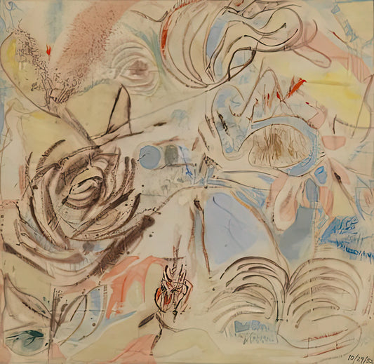 Helen Frankenthaler: The Revolutionary Artist Who Transformed Abstract Expressionism - 10 29 52, 1952- by Helen Frankenthaler