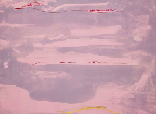 Helen Frankenthaler's 'Mountains and Sea' Print: A Watershed in Abstract Expressionism - Dream Walk - 1977 by Helen Frankenthaler