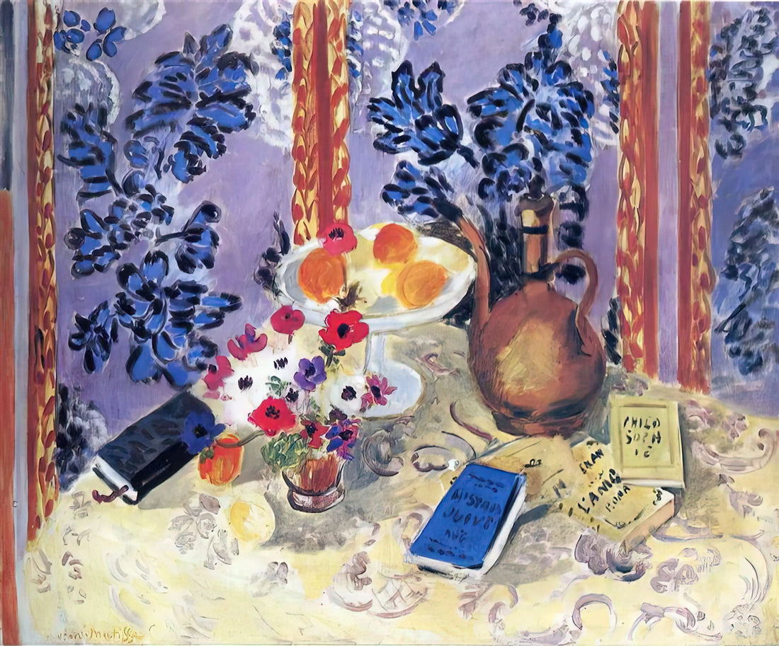 Henri Émile Matisse: The Master of Color, Form, and Modern Art - STILL LIFE 3 by Henri Matisse
