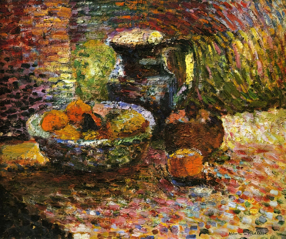 Henri Matisse Cut Paper: The Revolutionary Late Work of a Modern Master - STILL LIFE WITH PITCHER AND FRUIT by Henri Matisse