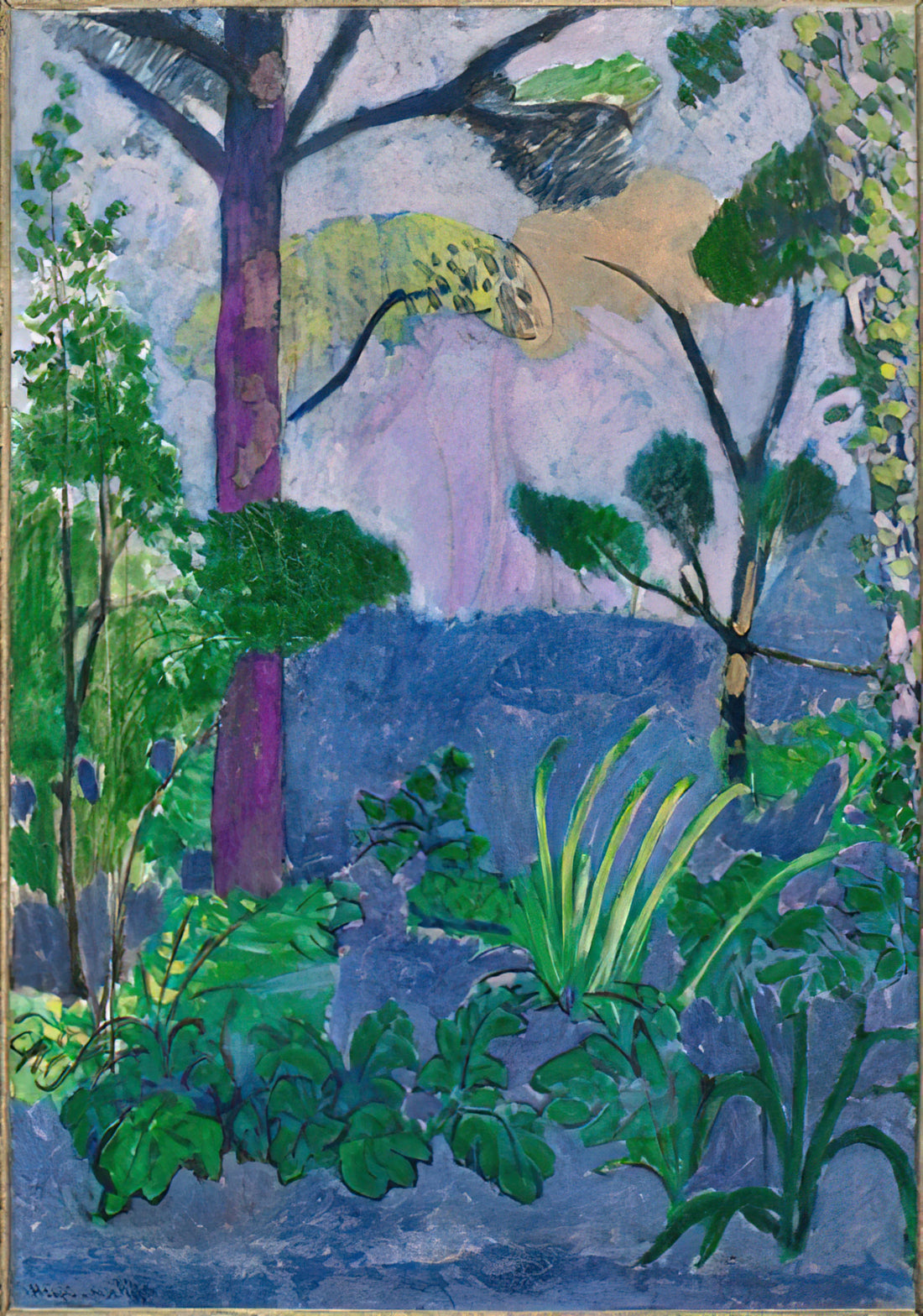 Henri Matisse Most Popular Paintings: A Curator's Guide to His Iconic Masterpieces - ACANTHUS MOROCCAN LANDSCAPE 1912 by Henri Matisse