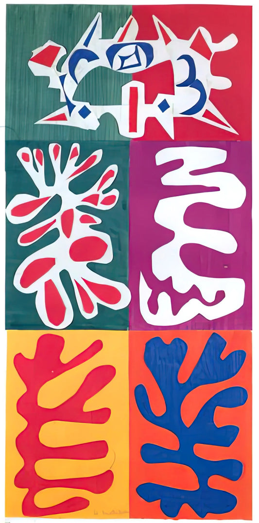Henri Matisse Original Paintings: A Collector's Guide to Authenticity, Value, and Legacy - PANEL WITH MASK 1947 by Henri Matisse