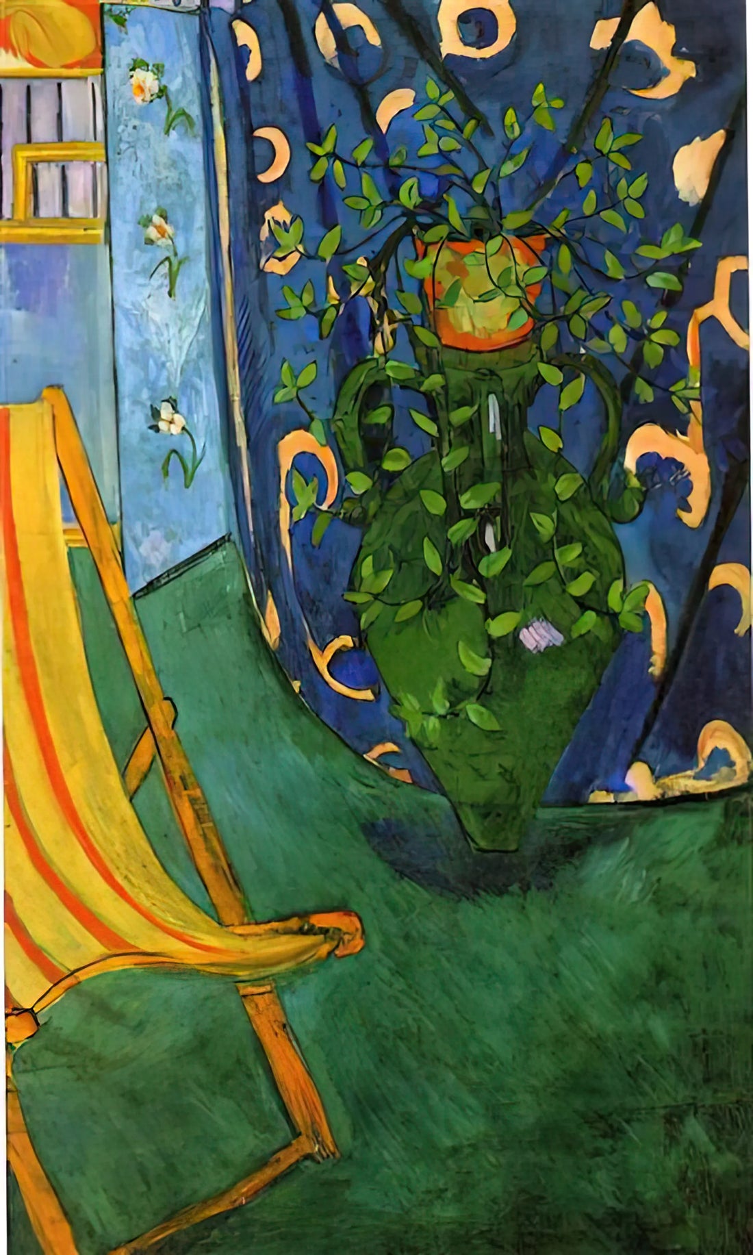Henri Matisse Painting Prints: A Collector's Guide to Color, Form, and Legacy - CORNER OF THE ARTIST S STUDIO 1912 by Henri Matisse