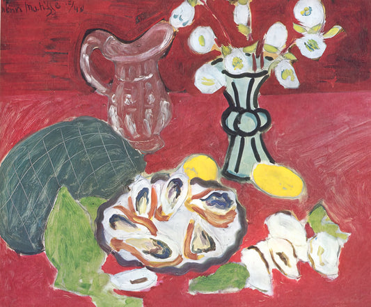 Henri Matisse Price of Paintings: A Collector's Guide to Value, History & Investment - STILL LIFE WITH SHELLFISH 1940 by Henri Matisse