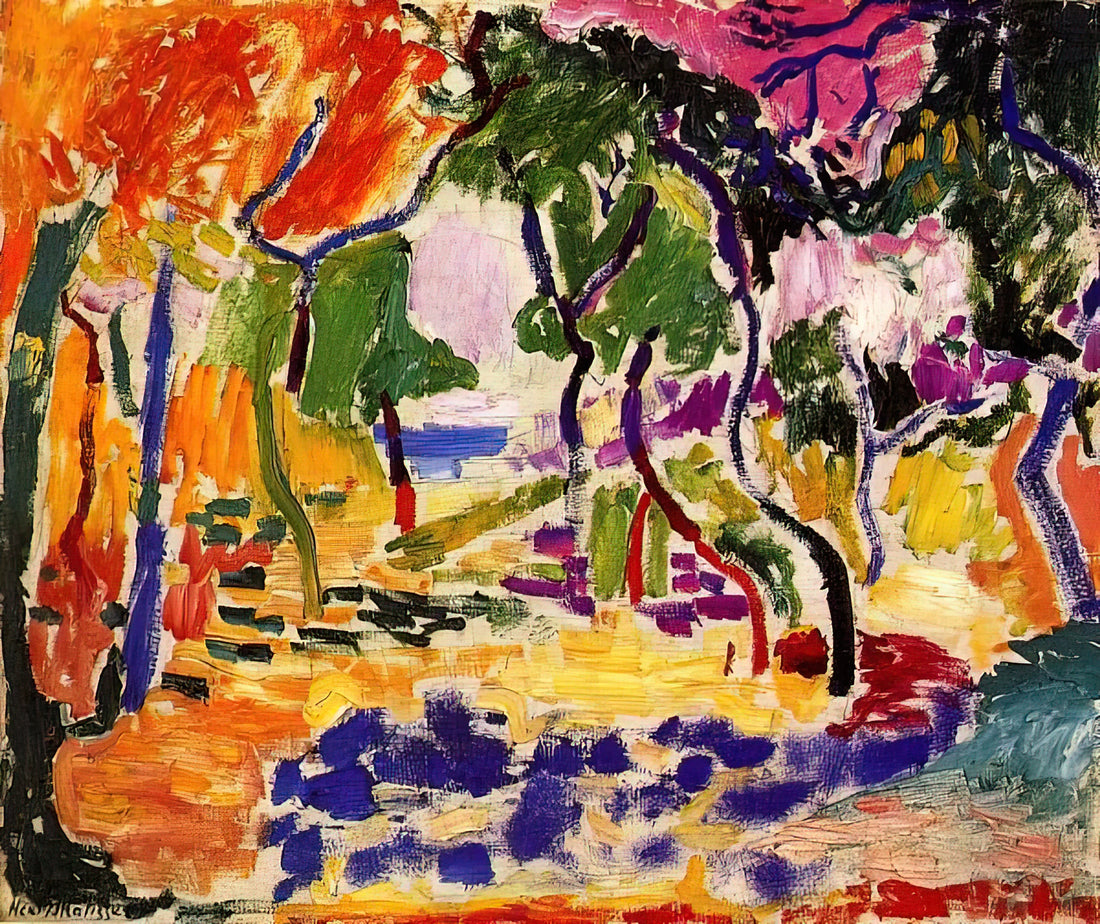 Henri Matisse Vintage Poster: A Collector's Guide to Iconic Art Prints - COUNTRYSIDE AT COLLIOURE 1905 by Henri Matisse