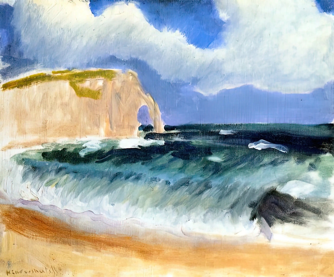 Henri Matisse & Berggruen & Cie: The Collector's Eye and the Artist's Revolution - GALE AT ETRETAT 1920 by Henri Matisse