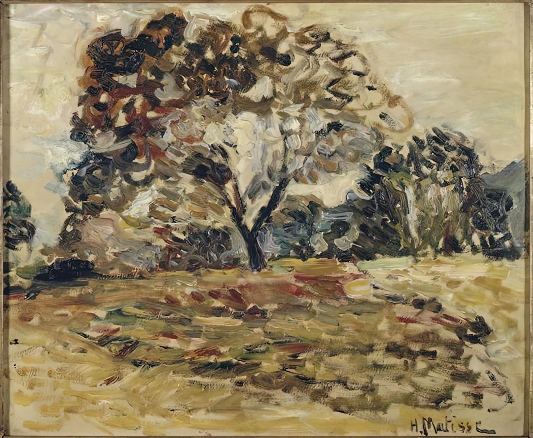 Henri Matisse and Lydia Delectorskaya: The Muse Who Transformed Modern Art - LANDSCAPE OF CORSICA 1 by Henri Matisse