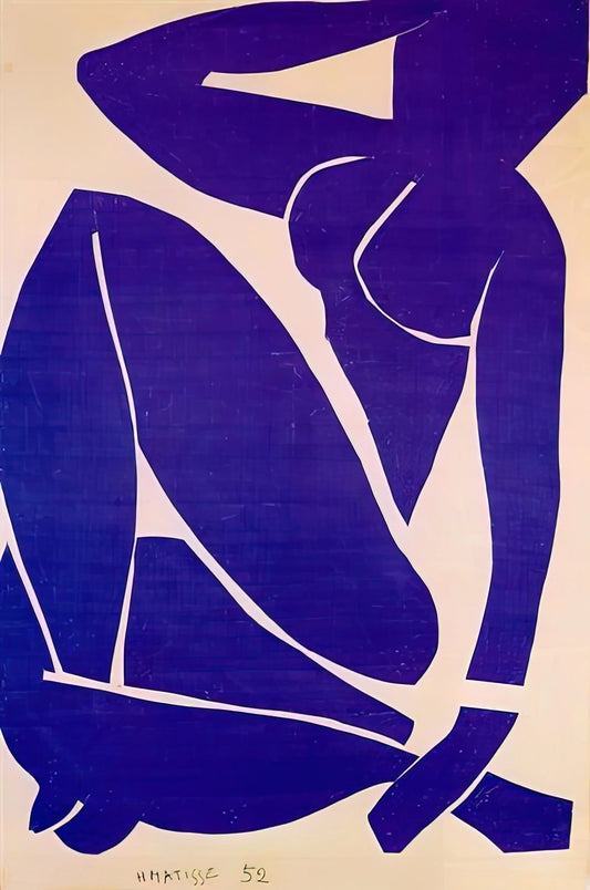 Henri Matisse at Sotheby's: A Collector's Guide to the Master's Market and Legacy - BLUE NUDE III 1952 by Henri Matisse