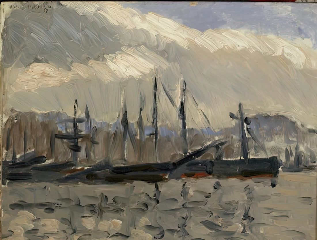 Henri Matisse at the Met: A Curator's Guide to the Master's Revolutionary Art - PORT DE CHERBOURG 1918 by Henri Matisse
