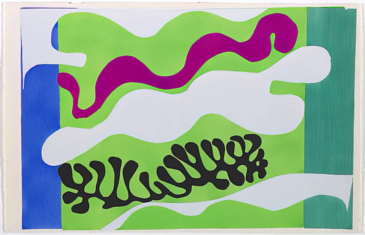 Henri Matisse's Famous Works: A Curator's Guide to His Masterpieces - THE LAGOON 1947 by Henri Matisse