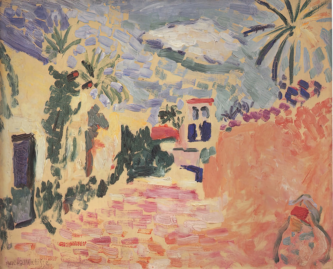 Henri Matisse's Most Famous Work: A Curator's Guide to the Master's Iconic Art - STREET AT BISKRA 1906 by Henri Matisse