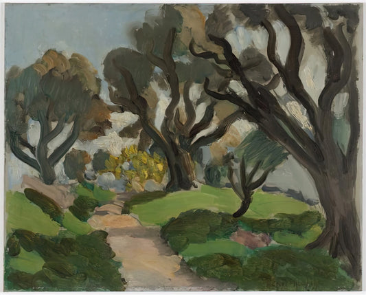 Henri Matisse's Spanish Still Life: A Vibrant Exploration of Mediterranean Light and Form - LANDSCAPE 1918 by Henri Matisse