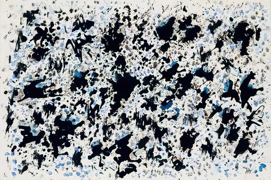 Henri Michaux and the Art of Frottage: Unconscious Landscapes on Paper - UNTITLED 1 by Henri Michaux