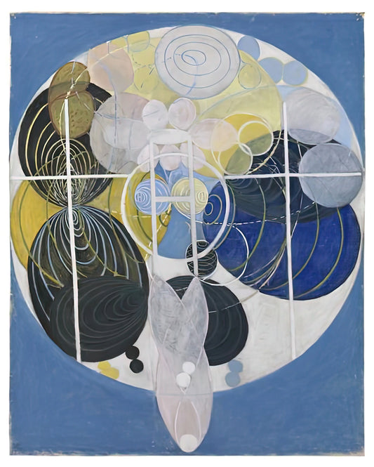 Hilma af Klint: The Visionary Painter Who Redefined Modern Art - THE LARGE FIGURE PAINTINGS NR 5 1907 by Hilma af Klint