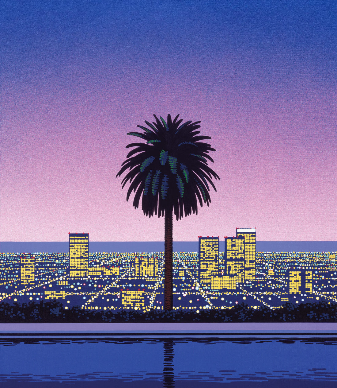Hiroshi Nagai and Tatsuro Yamashita: The Visual-Sonic Synergy That Defined City Pop Aesthetics - Pacific Breeze 2 by Hiroshi Nagai
