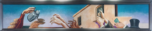 Hollywood Thomas Hart Benton: The American Regionalist's Cinematic Vision - OUTREACHING HANDS 1931 by Thomas Hart Benton