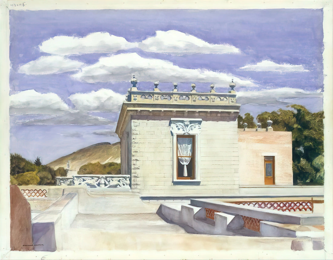 Hopper at the Whitney: A Definitive Look at the Artist's Enduring Legacy - Saltillo Mansion by Edward Hopper