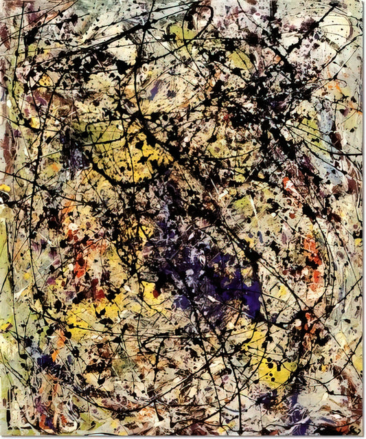 How to Buy a Jackson Pollock Print: Expert Guide to Collecting Abstract Expressionist Art - REFLECTIONS OF THE BIG DIPPER 1947 by Jackson Pollock