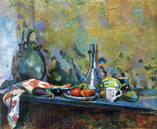 How to Paint Like Henri Matisse: A Guide to Fauvist Color and Form - STILL LIFE 9 by Henri Matisse