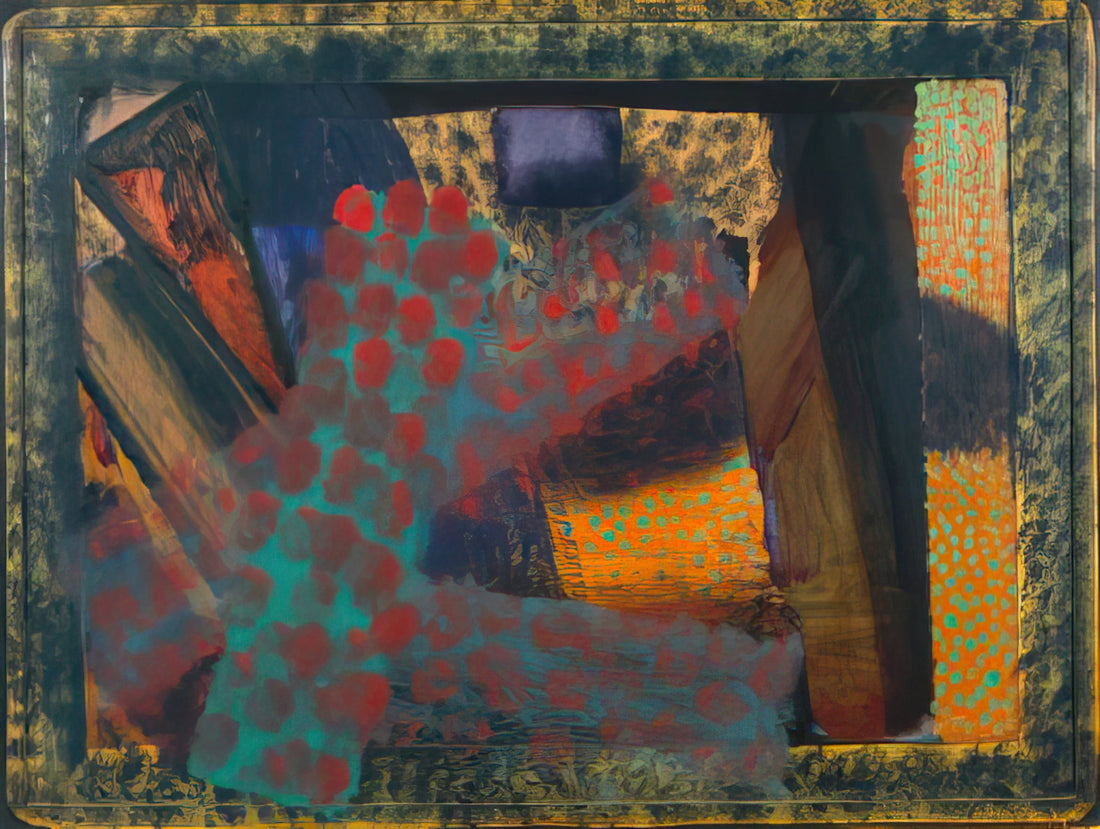 Howard Hodgkin After Degas: A Dialogue Across Centuries in Modern Art Prints - Dinner at Smith Square - 1979 by Howard Hodgkin