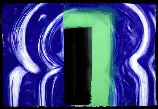 Howard Hodgkin Artwork: The Emotional Abstraction of a Modern Master - Moroccan Door - 1991 by Howard Hodgkin