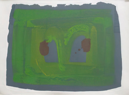 Howard Hodgkin: The Master of Emotional Abstraction and Color - Lotus - 1980 by Howard Hodgkin