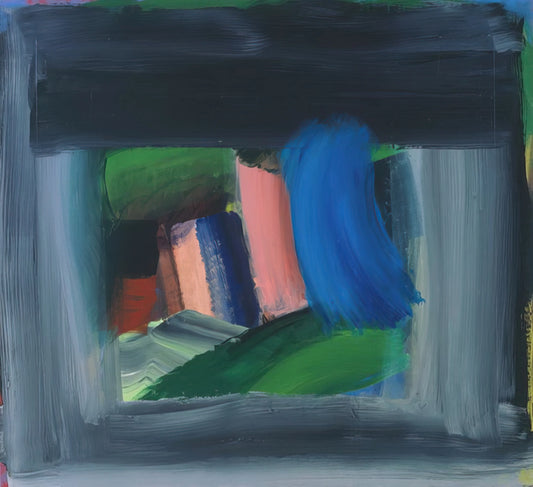 Howard Hodgkin: The Master of Emotional Abstraction and Color - Rain - 1989 by Howard Hodgkin