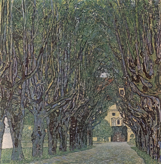 Immersive Gustav Klimt: A Journey Through the Golden World of Vienna's Visionary Painter - AVENUE OF SCHLOSS KAMMER PARK by Gustav Klimt