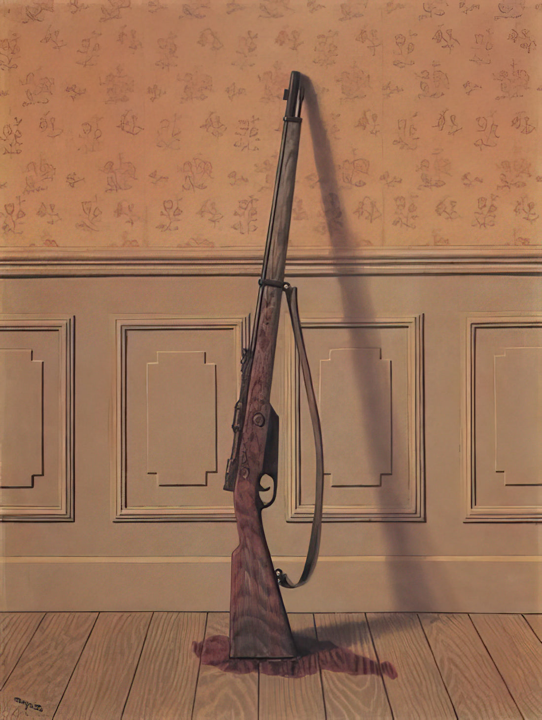 Inside the Surrealist Mind: Exploring Rene Magritte's Studio and Artistic Vision - THE SURVIVOR 1950 by Rene Magritte