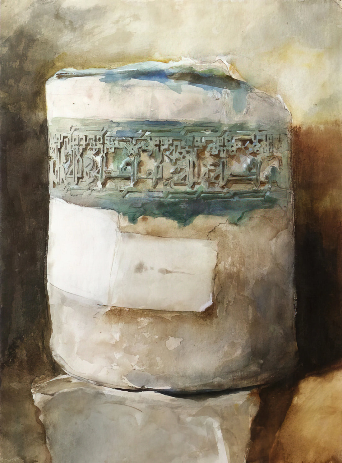 Isabella Stewart Gardner and John Singer Sargent: A Portrait of Patronage and Artistic Brilliance - Persian Artifact with Faience Decoration by John Singer Sargent