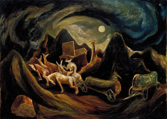 Jackson Pollock 31: Decoding the Masterpiece of Abstract Expressionism - GOING WEST 1935 1 by Jackson Pollock