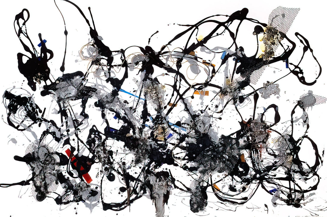 Jackson Pollock Abstract Expressionism Paintings: The Revolutionary Drip Technique That Changed Art - NUMBER 29 1950 by Jackson Pollock