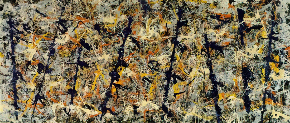 Jackson Pollock Famous Work: The Revolutionary Drip Paintings That Changed Art Forever - BLUE POLES NUMBER 11 1952 1 by Jackson Pollock