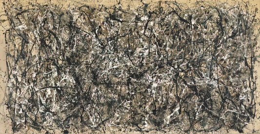 Jackson Pollock Gray: The Monochromatic Mastery of an Abstract Expressionist Icon - ONE NUMBER 31 1950 by Jackson Pollock