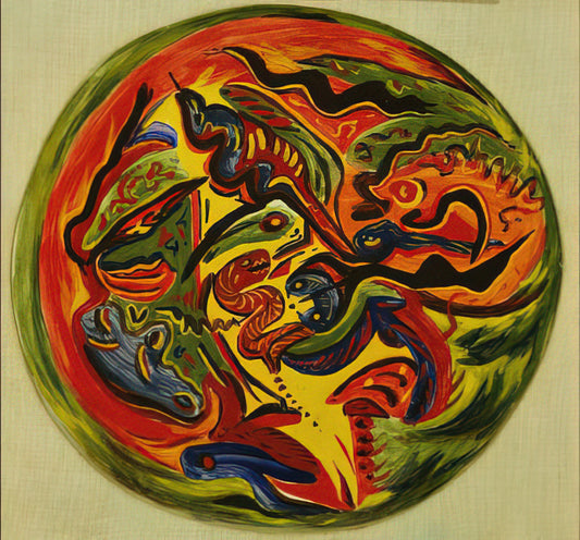 Jackson Pollock Large Canvas Print: A Guide to Acquiring Museum-Quality Abstract Expressionism - CIRCLE 1941 by Jackson Pollock