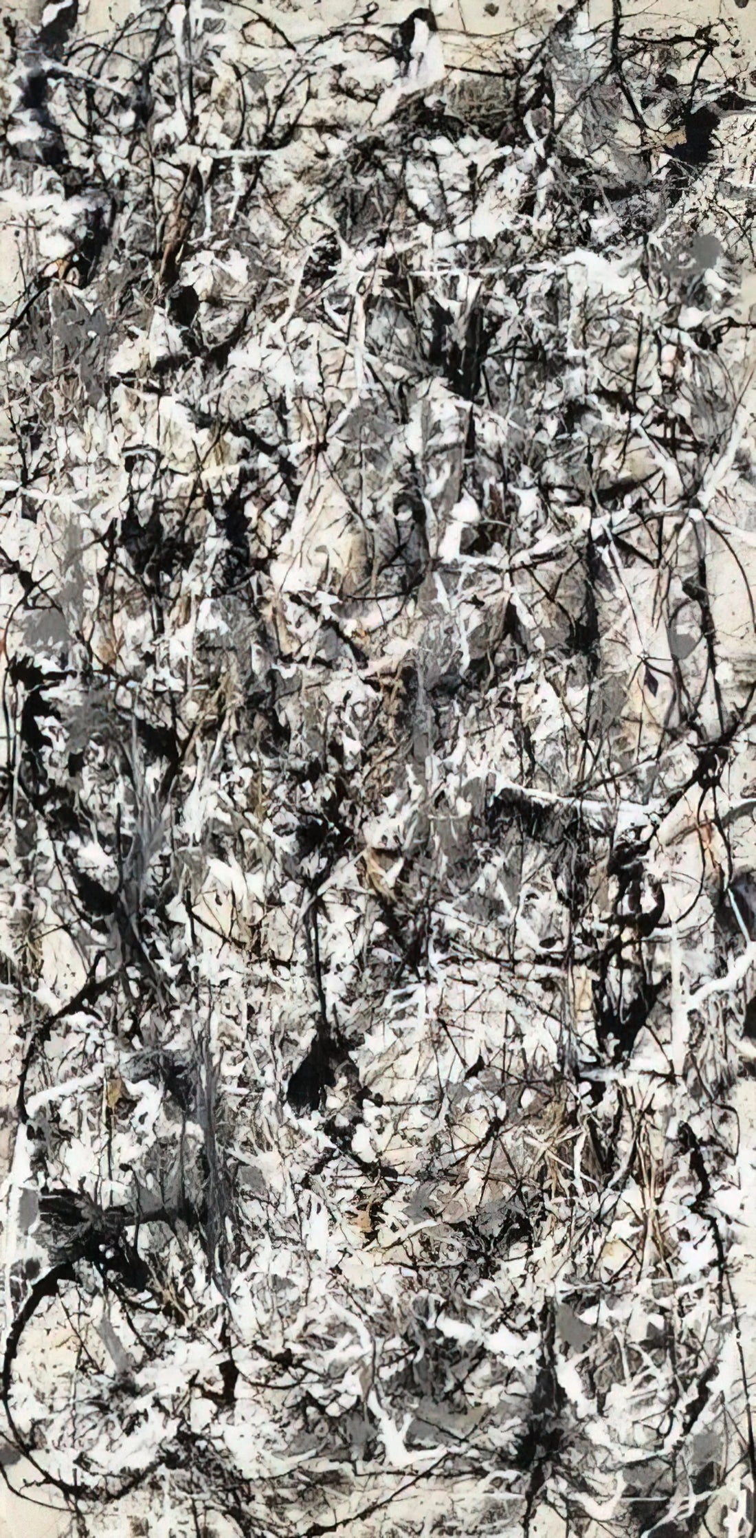 Jackson Pollock MOMA Paintings: A Curator's Guide to Abstract Expressionism's Revolutionary Works - CATHEDRAL 1947 by Jackson Pollock