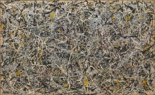Jackson Pollock Painting Names: A Guide to His Iconic Drip Paintings - NUMBER 1 by Jackson Pollock