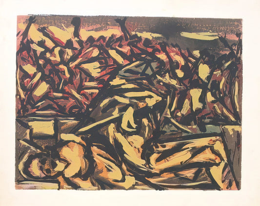 Jackson Pollock Paintings in Order: A Chronological Journey Through Abstract Expressionism - UNTITLED 1941 1 by Jackson Pollock